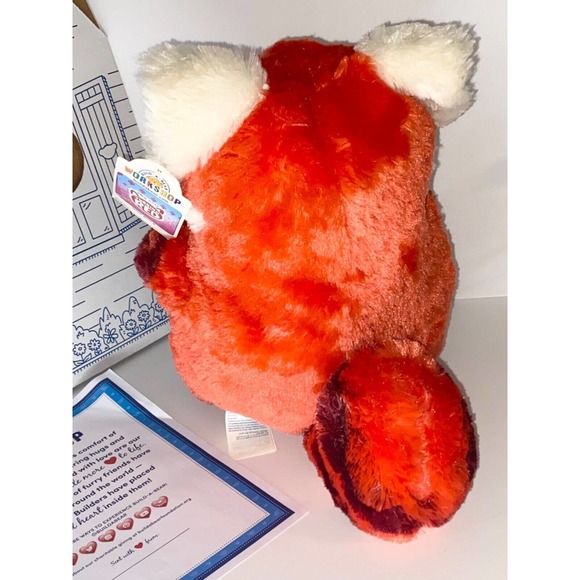 BUILD A BEAR TURNING RED Panda Mei Disney Pixar Plush Stuffed Animal NEW - Picture 8 of 10